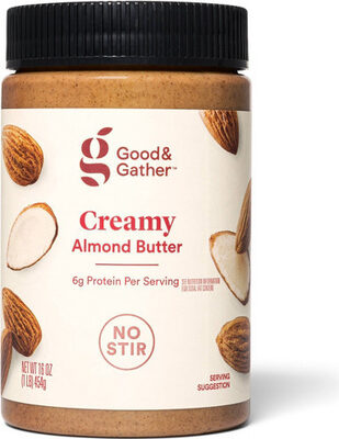 CREAMY ALMOND BUTTER, CREAMY