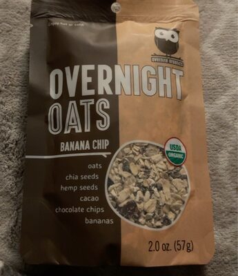 BANANA CHIP OVERNIGHT OATS, BANANA CHIP