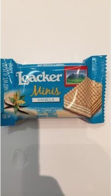 CRISPY WAFERS WITH VANILLA CREAM FILLING