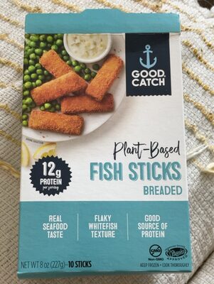 BREADED PLANT-BASED FISH STICKS, BREADED