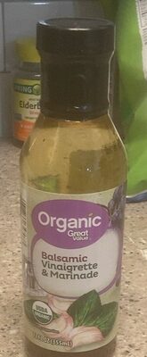 BALSAMIC ORGANIC VINAIGRETTE & MARINADE, BALSAMIC