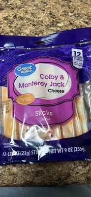 COLBY & MONTEREY JACK CHEESE STICKS