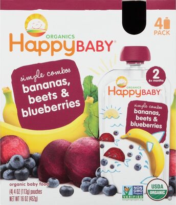 Simple Combos Bananas, Beets & Blueberries Baby Food
