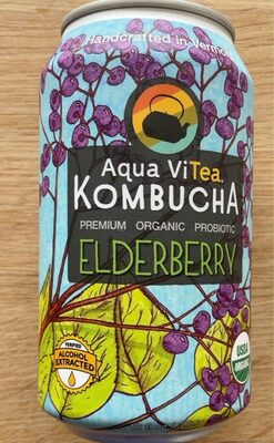 Aqua ViTea kombucha Elderberry