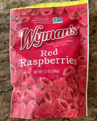 FRESH FROZEN RED RASPBERRIES