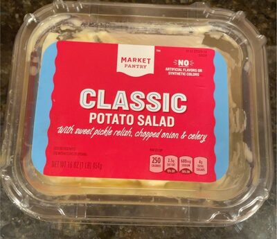 Target Stores CLASSIC POTATO SALAD WITH SWEET PICKLE RELISH, CHOPPED ONION & CELERY, CLASSIC POTATO