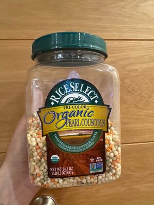 Riviana Foods Inc. ORGANIC TRI-COLOR PEARL COUSCOUS