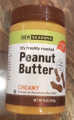 CREAMY PEANUT BUTTER, CREAMY