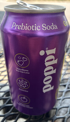 GRAPE PREBIOTIC SODA