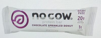 CHOCOLATE SPRINKLED DONUT DIPPED PROTEIN BARS, CHOCOLATE SPRINKLED DONUT