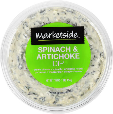 Wal-Mart Stores, Inc. MARKETSIDE, SPINACH ARTICHOKE DIP