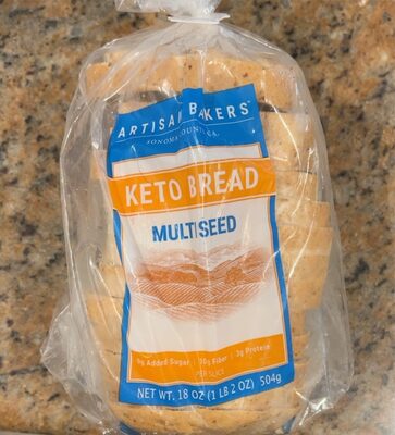 CLASSIC WHITE MULTI SEED KETO BREAD, CLASSIC WHITE MULTI SEED