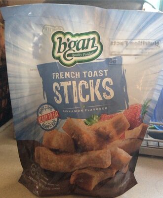 CINNAMON FLAVORED FRENCH TOAST STICKS, CINNAMON