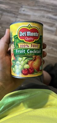 FRUIT COCKTAIL IN 100% FRUIT JUICE