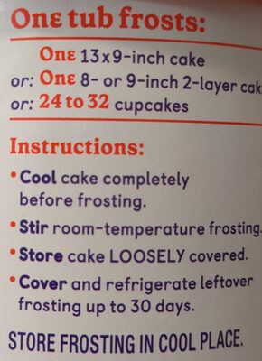 Betty Crocker Rich & Creamy Milk Chocolate Frosting