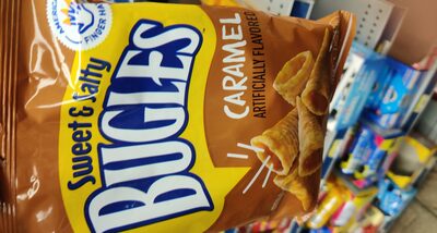 Bugles Sweet and Salty Caramel Crispy Corn Snacks