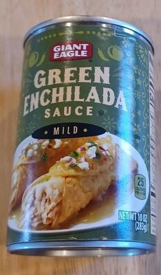 GREEN ENCHILADA SAUCE, GREEN ENCHILADA