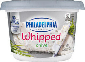 CHIVE WHIPPED CREAM CHEESE SPREAD, CHIVE