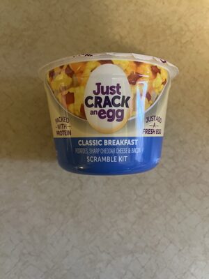 ALL AMERICAN SCRAMBLE POTATOES, SHARP CHEDDAR CHEESE & UNCURED BACON KIT, ALL AMERICAN SCRAMBLE