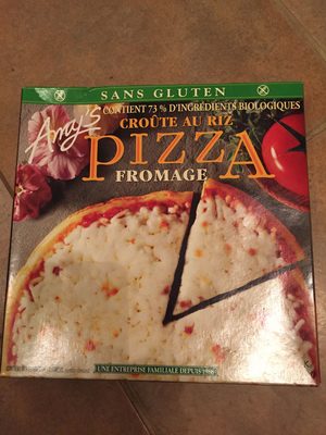 CHEESE GLUTEN FREE RICE CRUST PIZZA, CHEESE