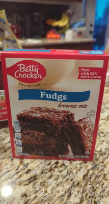 FAVORITES FUDGE BROWNIE MIX, FUDGE