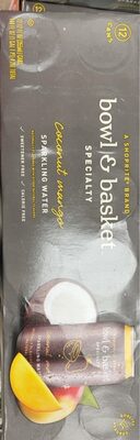 COCONUT MANGO SPECIALTY SPARKLING WATER, COCONUT MANGO