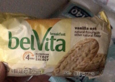 BELVITA BREAKFAST BISCUITS-BREAKFAST VANILLA 1X1.76 OZ