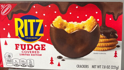Ritz Crackers Fudge Covered Limited Edition