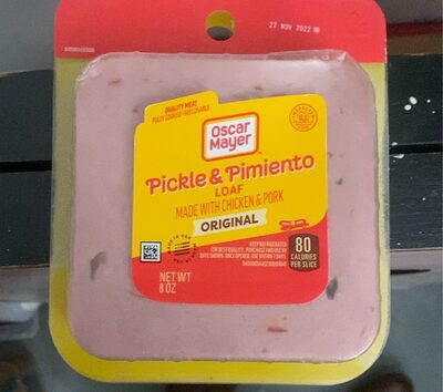 OSCAR MAYER, PICKLE & PIMIENTO LOAF