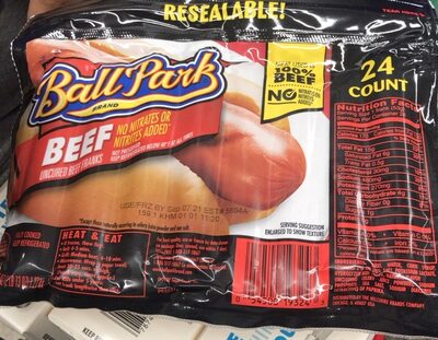 BEEF FRANKS, BEEF