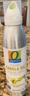 CANOLA OIL ORGANIC COOKING SPRAY, CANOLA OIL