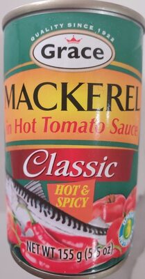 CLASSIC MACKEREL IN HOT TOMATO SAUCE