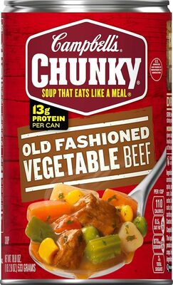 CAMPBELL'S CHUNKY SOUP VEGETABLE BEEF