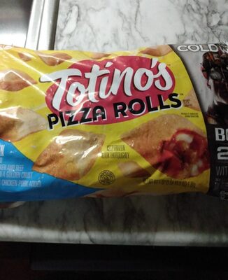 COMBINATION SAUSAGE & PEPPERONI SEASONED PORK, CHICKEN AND BEEF PIZZA TOPPING PIZZA IN A GOLDEN CRUST PIZZA ROLLS, COMBINATION