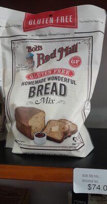 GLUTEN FREE HOMEMADE WONDERFUL BREAD MIX