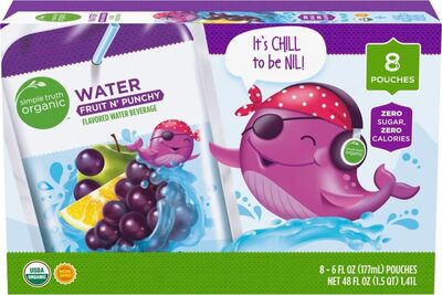 FRUIT N' PUNCHY FLAVORED WATER BEVERAGE, FRUIT N' PUNCHY