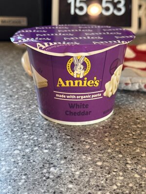 Annie's White Cheddar Mac N Cheese Microwave Cups 4 Count