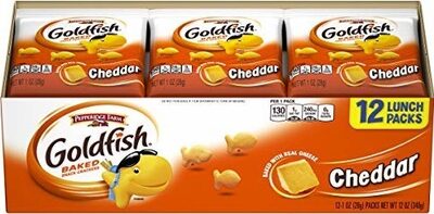 CHEDDAR BAKED SNACK CRACKERS, CHEDDAR