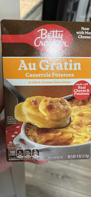 GENERAL MILLS SALES INC. Betty Crocker Au Gratin Potatoes