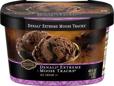 DENALI EXTREME MOOSE TRACKS ICE CREAM, DENALI EXTREME MOOSE TRACKS