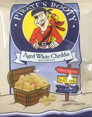 Aged White Cheddar Rice & Corn Puffs