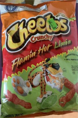 FLAMIN' HOT CRUNCHY CHEESE FLAVORED SNACKS, FLAMIN' HOT