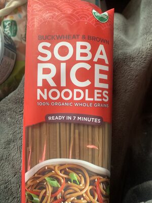 Organic Buckwheat & Brown Rice Soba Rice Noodles