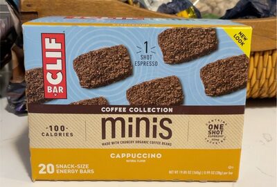 CAPPUCCINO MINIS ENERGY BARS, CAPPUCCINO