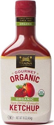 GOURMET ORGANIC SUN DRIED TOMATO KETCHUP, GOURMET ORGANIC