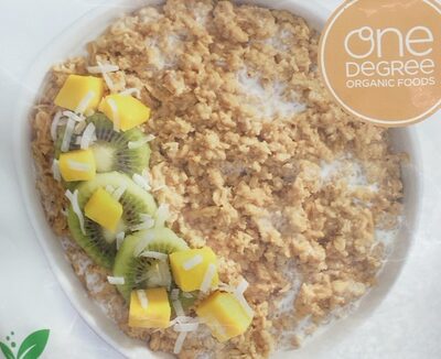 COCONUT SUGAR & SPICE FLAVORED SPROUTED INSTANT OATMEAL, COCONUT SUGAR & SPICE