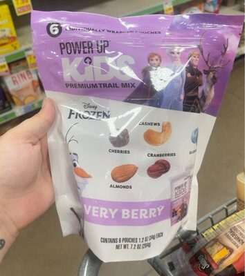 CHERRIES, ALMONDS, CASHEWS, CRANBERRIES, BLUEBERRIES PREMIUM TRAIL MIX, CHERRIES, ALMONDS, CASHEWS, CRANBERRIES, BLUEBERRIES