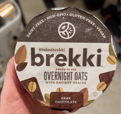 DARK CHOCOLATE OVERNIGHT OATS, DARK CHOCOLATE