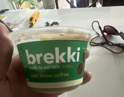 COLD BREW COFFEE OVERNIGHT OATS WITH ANCIENT GRAINS, COLD BREW COFFEE