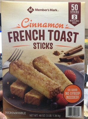 CINNAMON FRENCH TOAST STICKS, CINNAMON